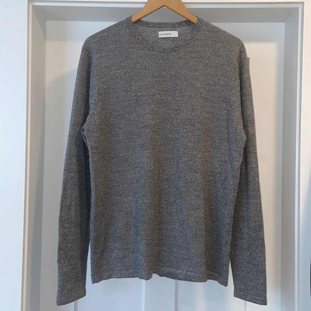 Men’s Sweater Grey Crew Neck